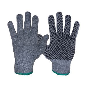 PGPD Pred Ash PVC Dot Gloves Pack 10