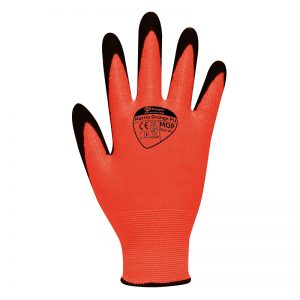 Polyco Matrix Orange PU Cut Resistant Gloves MOP
