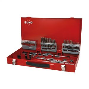 Ruko A245020 Thread-cutting sets HSS in steel case – 37 pcs.