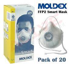 Moldex 2485 FFP2 Valved Dust Mask BOX 20