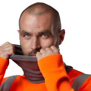 SS06 COMBESGATE ISO 20471 Class 3 Snood Sweatshirt