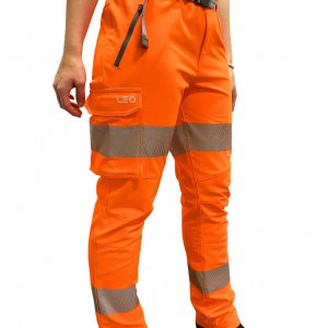 Starcross ISO 20471 Class 2 Women’s Stretch Work Trouser Orange