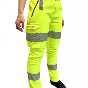 Starcross ISO 20471 Class 2 Women’s Stretch Work Trouser Yellow