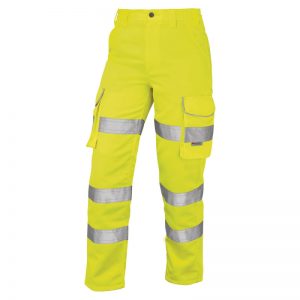 Pennymoor Class 2 Poly/Cotton Women’s Cargo Trouser Yellow