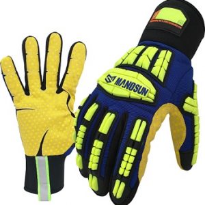 Manosun EUTL9W20 Waterproof Impact & Cold Handling  Glove