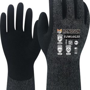 Manosun EUWL6G20 10 Gauge Cold Handling Glove