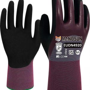 Manosun EUDN4920 18 Gauge 3/4 Coated Glove
