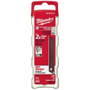 Milwaukee 18mm Snap Knife Blade 10pack