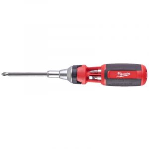 Milwaukee Multi Bit Screwdriver 9-in-1 Universal Ratcheting 4932471598
