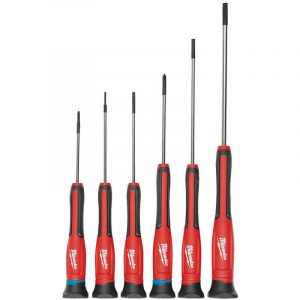Milwaukee Precision Screwdriver Set 6piece