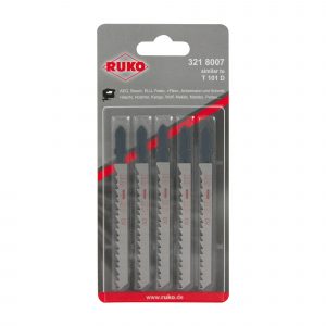 3218007/T101D Ruko Jigsaw Blade (Pk 5)