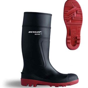 Dunlop Acifort Warwick Black Safety Wellingtons