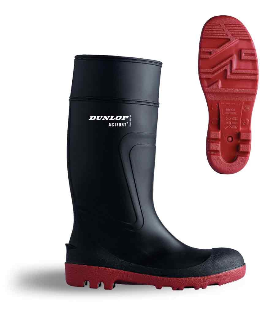 Dunlop Acifort Warwick Black Safety Wellingtons