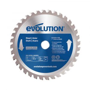 Evolution 180mm Mild Steel Cutting Blade 36T