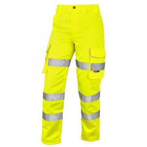 Pennymoor Class 2 Poly/Cotton Women’s CargoTrouser Yellow
