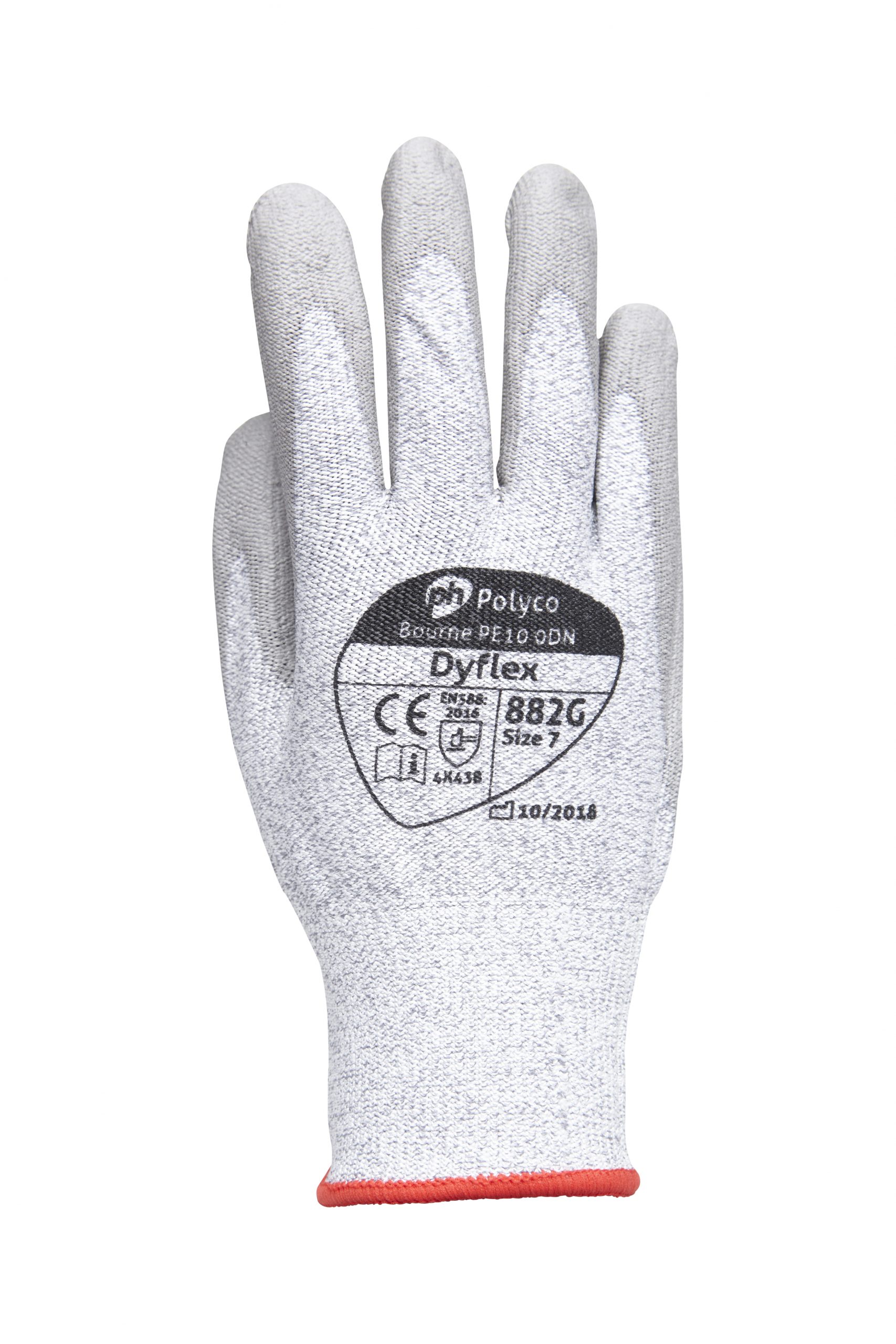 Polyco Dyflex Grey Cut Resistant Gloves
