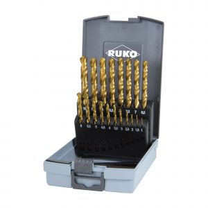 Ruko 250214T Terrax 19 Piece HSS-G Twist Drill Set