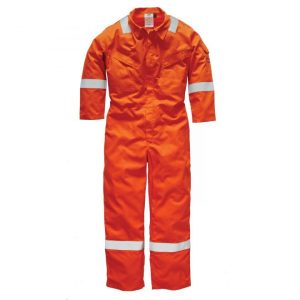 Dickies Lightweight Pyrovatax Coverall Orange 36R FR5401