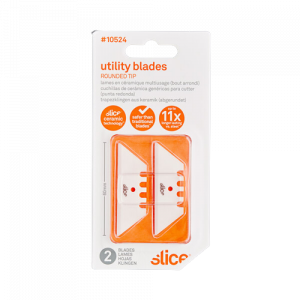 10524 Slice Utility Blades (Rounded Tip) Pk2