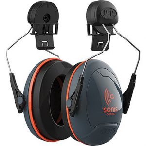 JSP Sonis Compact Adjustable Helmet Mounted Ear Defenders 31dB SNR
