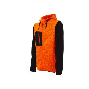 EY174OF U Power Rainbow Orange Fluo Sweatshirt