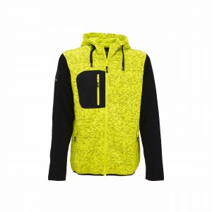 EY174OF U Power Rainbow Yellow Fluo Sweatshirt