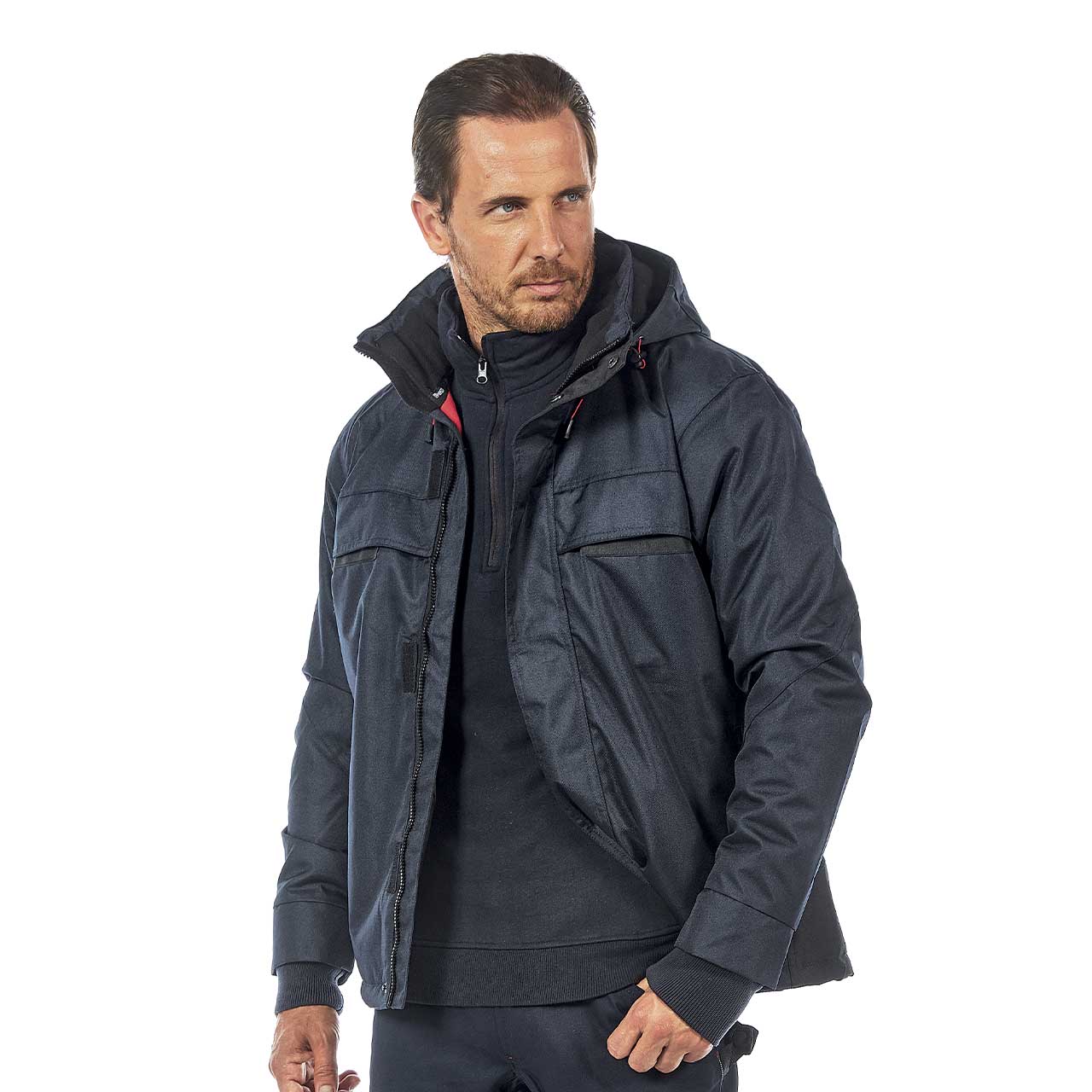DW026DB U Power Snow Deep Blue Jacket - Image 2