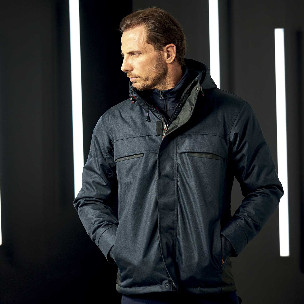 DW026DB U Power Snow Deep Blue Jacket - Image 3