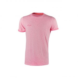 U Power Fluo Pink T Shirt EY195PF