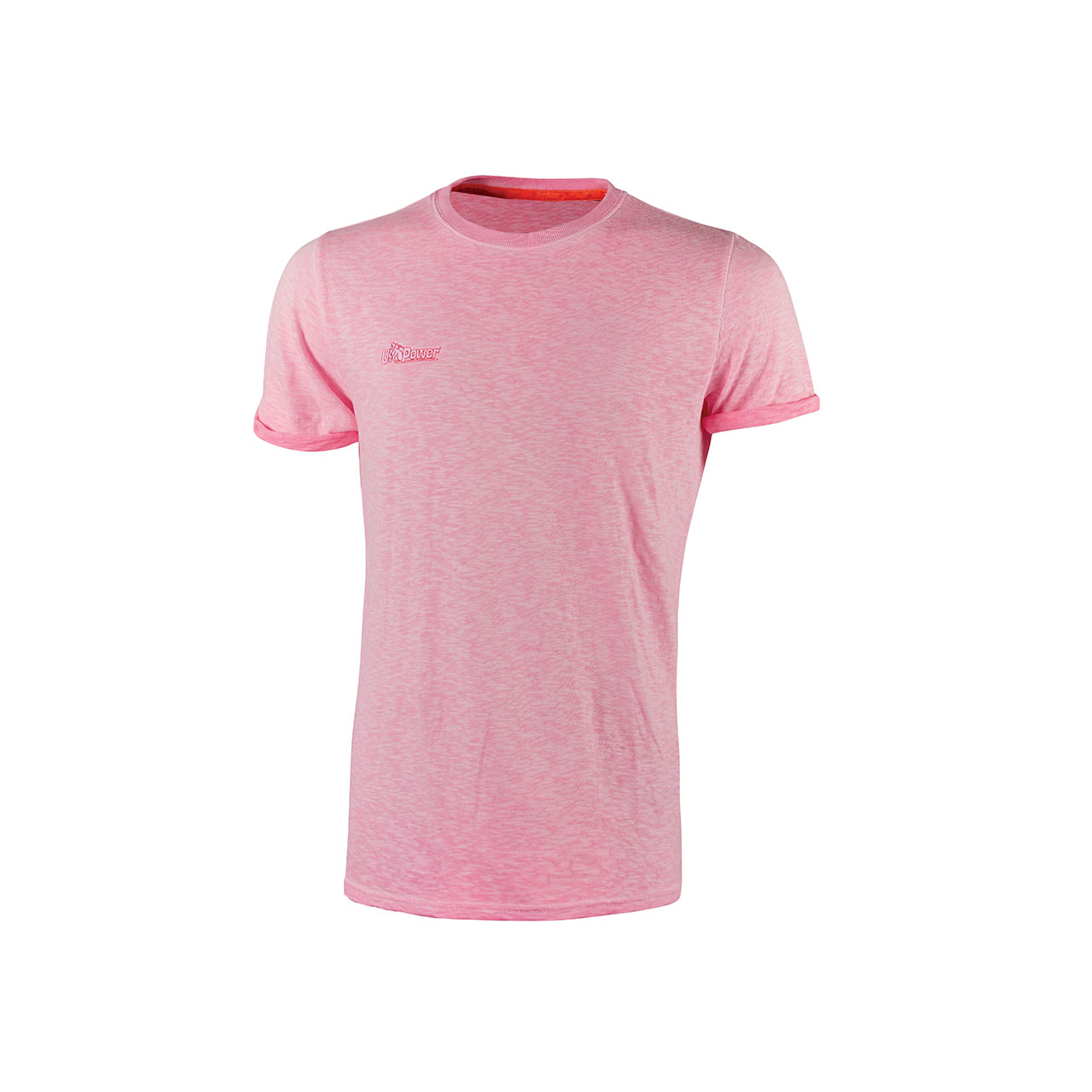 U Power Fluo Pink T Shirt EY195PF