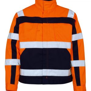 07109-860 Mascot Cameta Work Jacket Orange/Navy