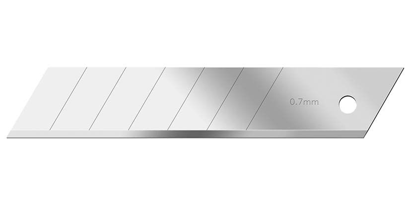 JB2141708 Segmented Snap Off Knife Blade (Pk25)