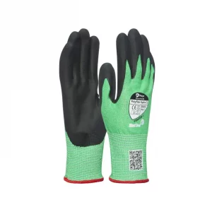 GLPHYK Polyflex Hydro C5 Cut Resistant Foamed Nitrile Palm Coated Glove Size 8