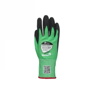 GLPHYK Polyflex Hydro C5 Cut Resistant Foamed Nitrile Palm Coated Glove Size 8