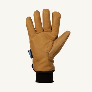 Superior Glove Endura 378GOBDTK Cold Liquid-Resistant leather with Knit Cuffs