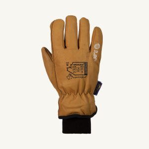 Superior Glove Endura 378GOBDTK Cold Liquid-Resistant leather with Knit Cuffs