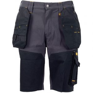 Dewalt HAMDEN Men’s Pro-Stretch Cargo Work Shorts Grey/Black